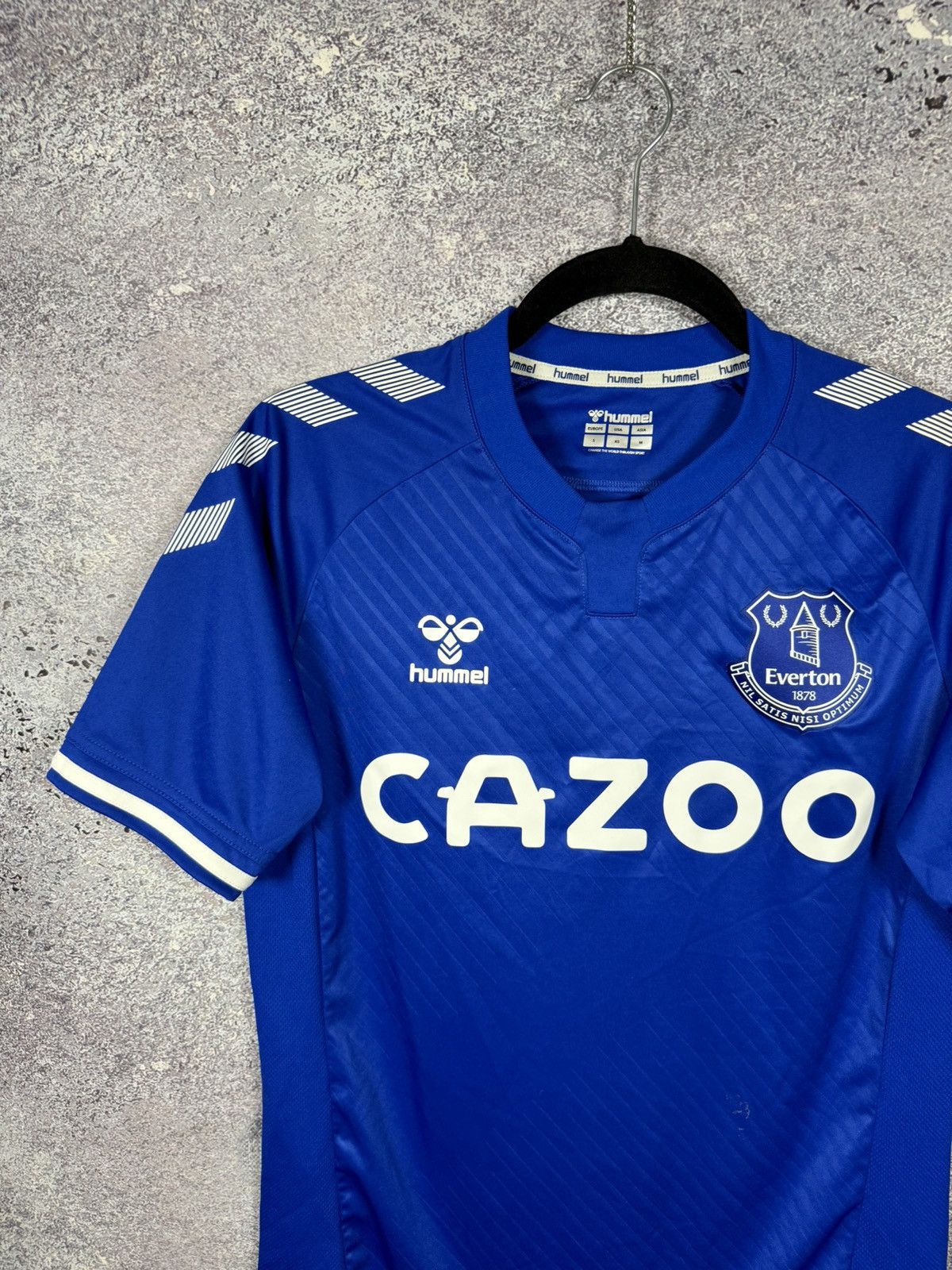 Vintage Vintage Everton 2020/21 Hummel Soccer Jersey Blokcore Small Size US S / EU 44-46 / 1 - 3 Thumbnail