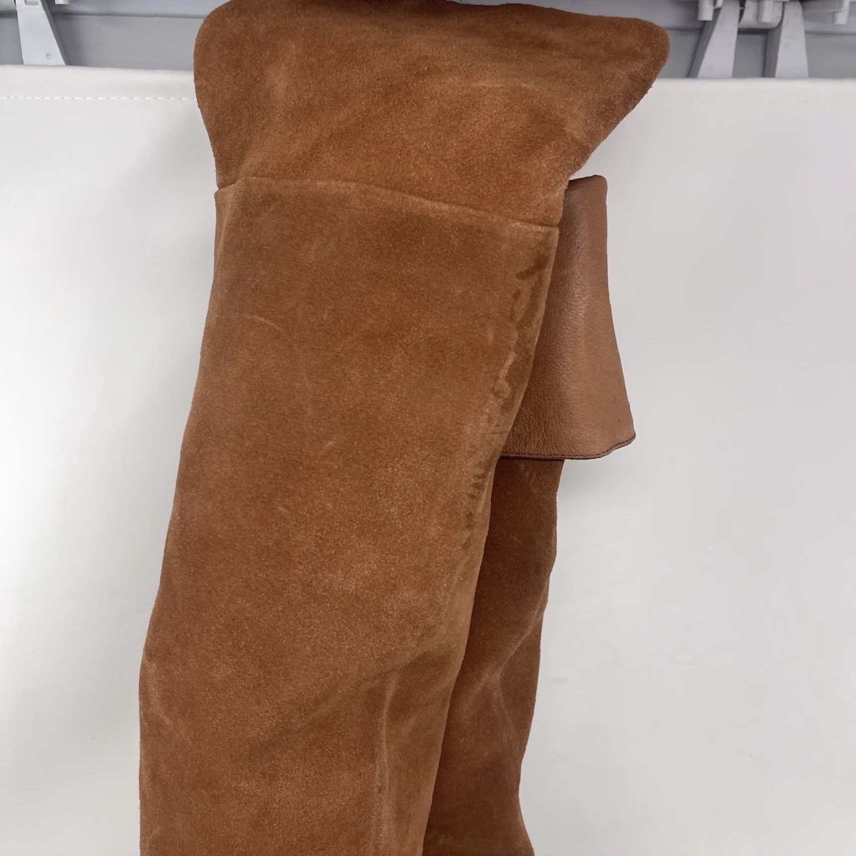 Joie VINTAGE Joie Leather Knee High Boots Womens 7 Brown 90s Cottagecore Boho Fall Spring Winter Size US 7 / IT 37 - 5 Thumbnail