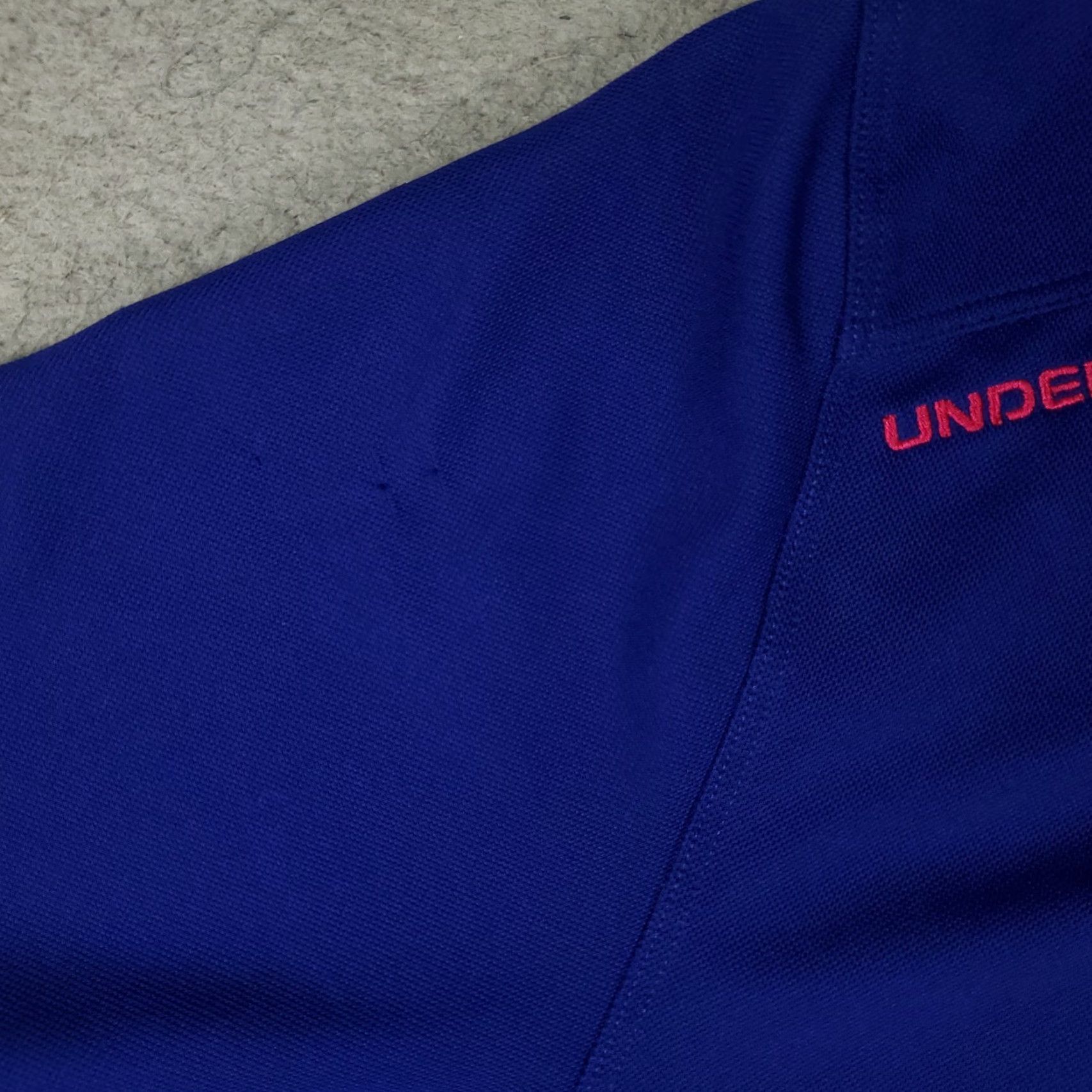 Under Armour Under Armour Polo Shirt Mens XL Blue Logo Golf Casual Short Sleeve Polo Shirt Mens XL Blue Logo Golf Casual Short Sleeve Size US XL / EU 56 / 4 - 4 Thumbnail