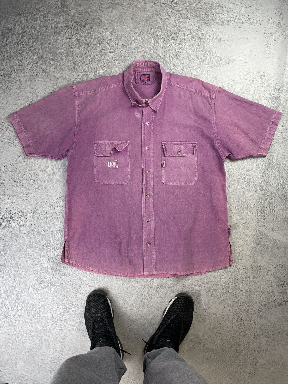 Brain Dead × Flannel × Japanese Brand Oversize Shirt Pink Deal Oldmoney vintage y2k sk8 XL size Size US XL / EU 56 / 4 - 1 Thumbnail
