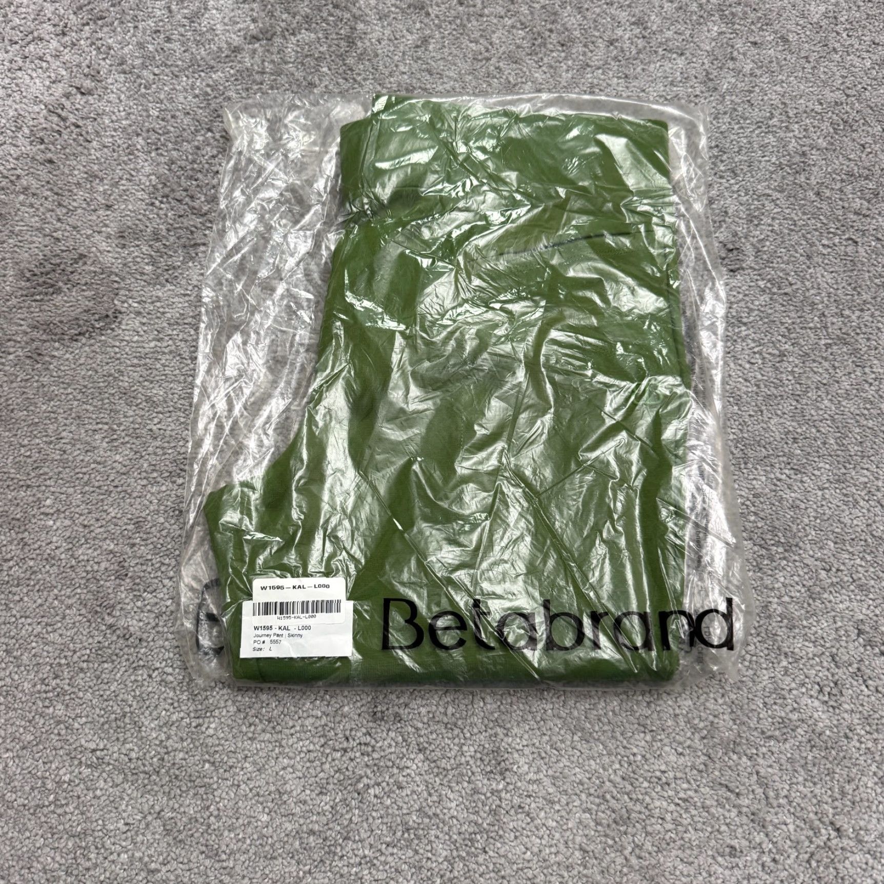 Vintage VINTAGE Betabrand Skinny Yoga Pants Women Large Green Stretch Pockets Casual Workout 90s Mens Size 36" / US 14 / IT 50 - 3 Thumbnail
