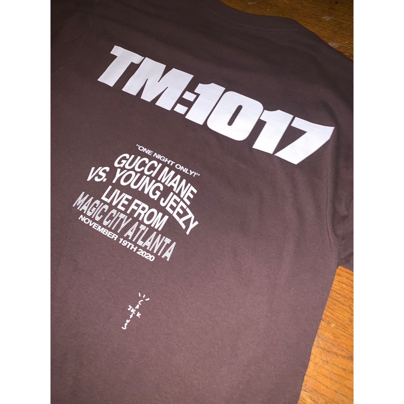 Band Tees Travis Scott Cactus Jack Verzuz TM:1017 Tee Gucci Mane Jeezy Size US XL / EU 56 / 4 - 10 Thumbnail