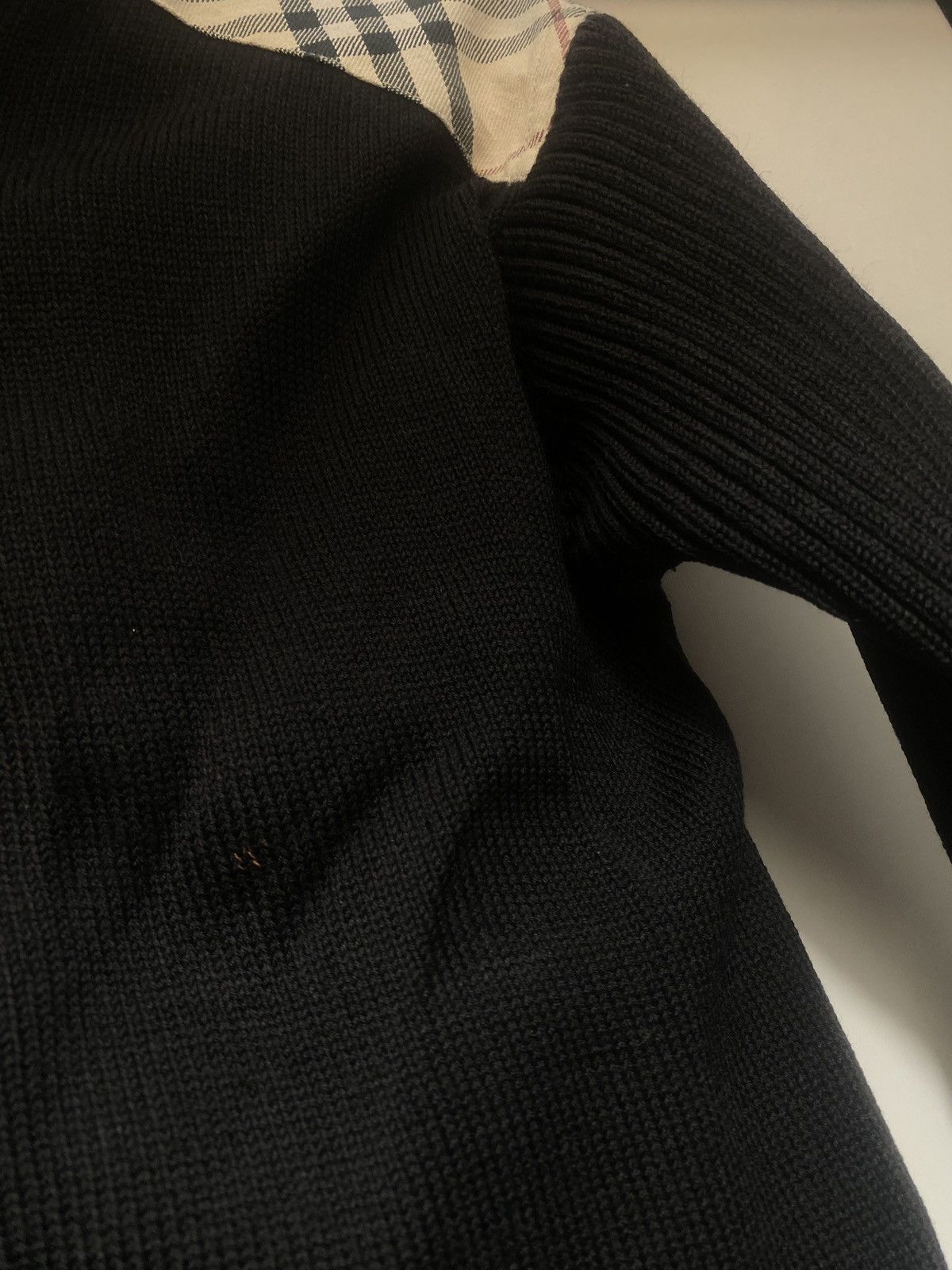Burberry Burberry luxury zip knitwear with pattern on shoulders Size XS / US 0-2 / IT 36-38 - 7 Thumbnail