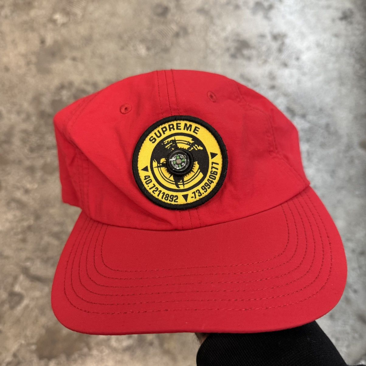 Supreme Compass 6-Panel Cap