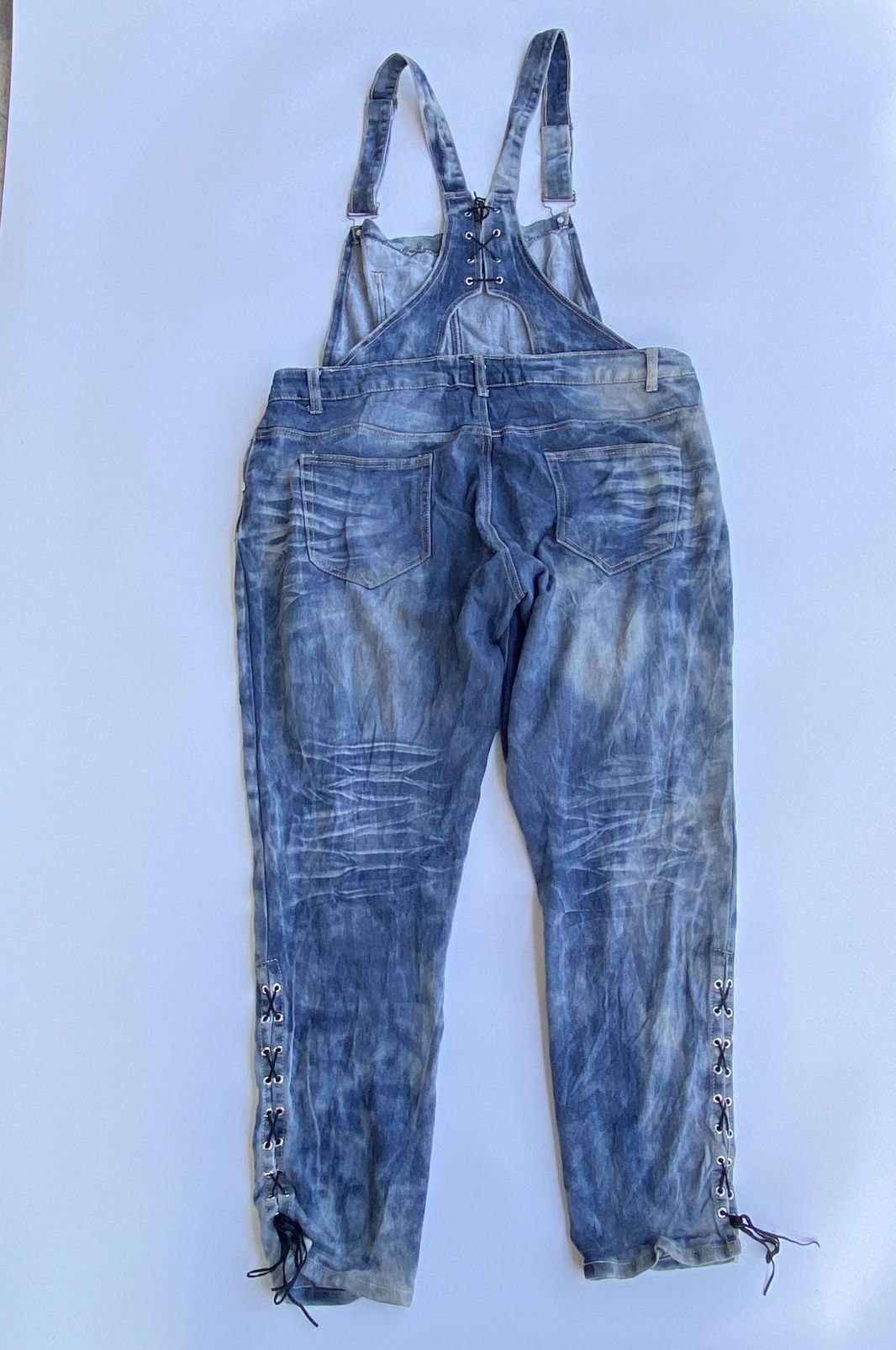 Other Vintage Blue Denim Dungarees Pocket Pullover Jumper Size S Size 27" / US 4 / IT 40 - 11 Thumbnail