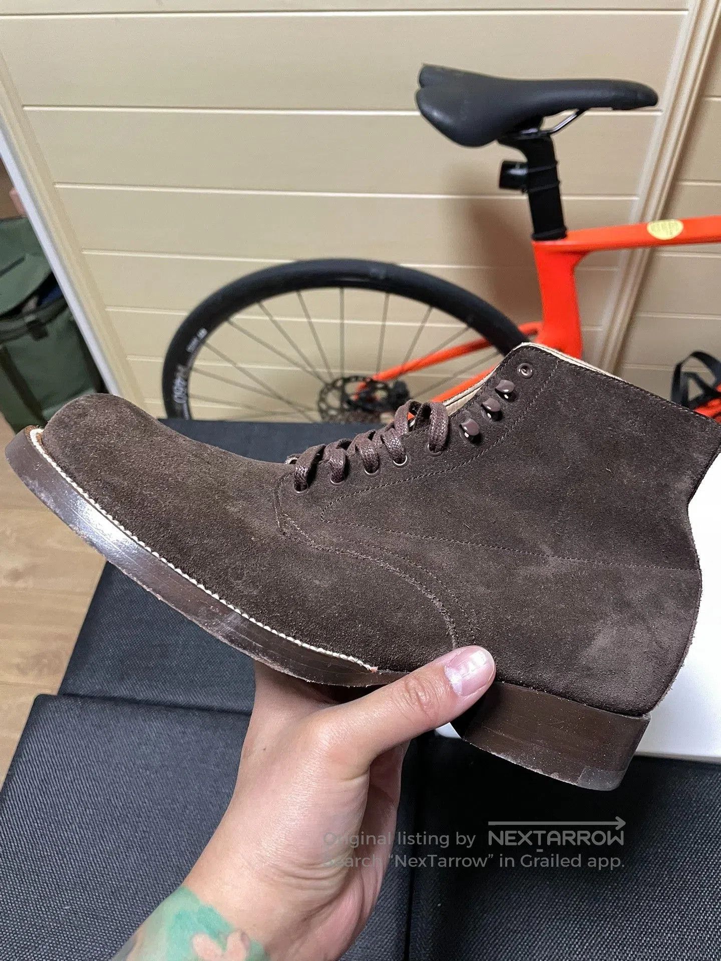 Yuketen Yuketen Suede Alan 30 Military Boots. Size US 8 / EU 41 - 8 Thumbnail