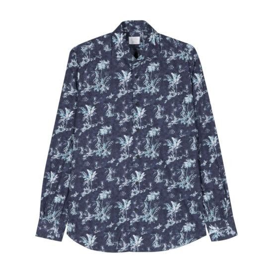MAZZARELLI Men Long Tops B144W 11 BLUE