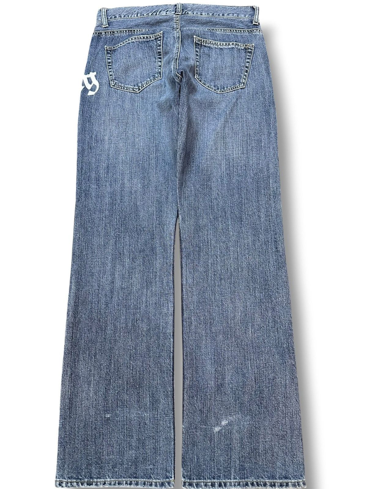 Hysteric Glamour Vintage Oririn Printed Grunge Distressed Denim Size US 30 / EU 46 - 3 Thumbnail