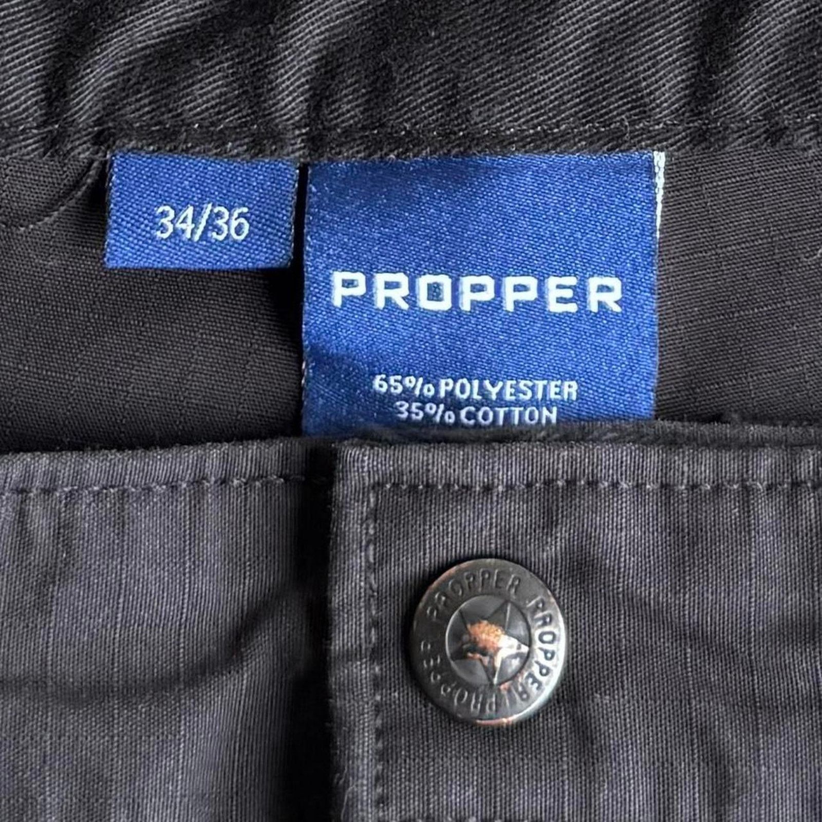Japanese Brand × Playboi Carti × Propper Vintage Y2K Carhartt Style Double Knee Cargo Skater Pants Size US 32 / EU 48 - 3 Thumbnail