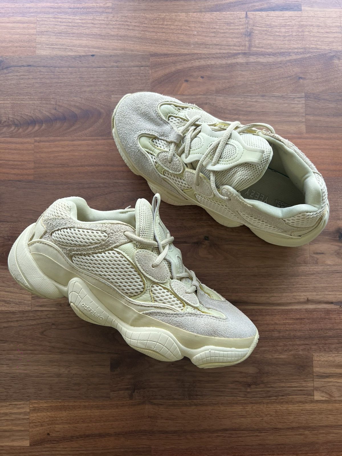 Size Mens/ Womens adidas Yeezy 500 Super Moon Yellow