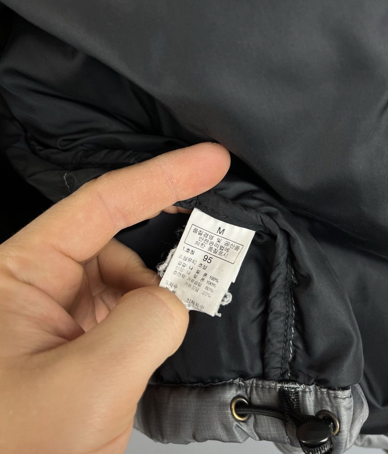 The North Face The North Face Grey 1996 Nuptse Puffer Down Packable Jacket Size US M / EU 48-50 / 2 - 8 Thumbnail
