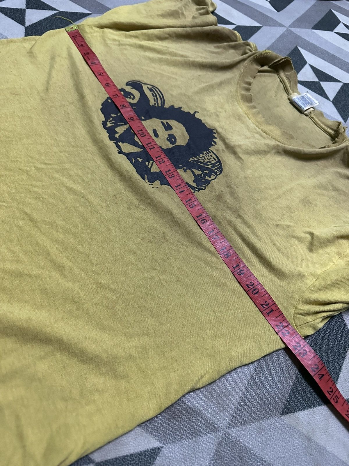 Band Tees Thrased Vintage Bob marley Size US L / EU 52-54 / 3 - 7 Thumbnail
