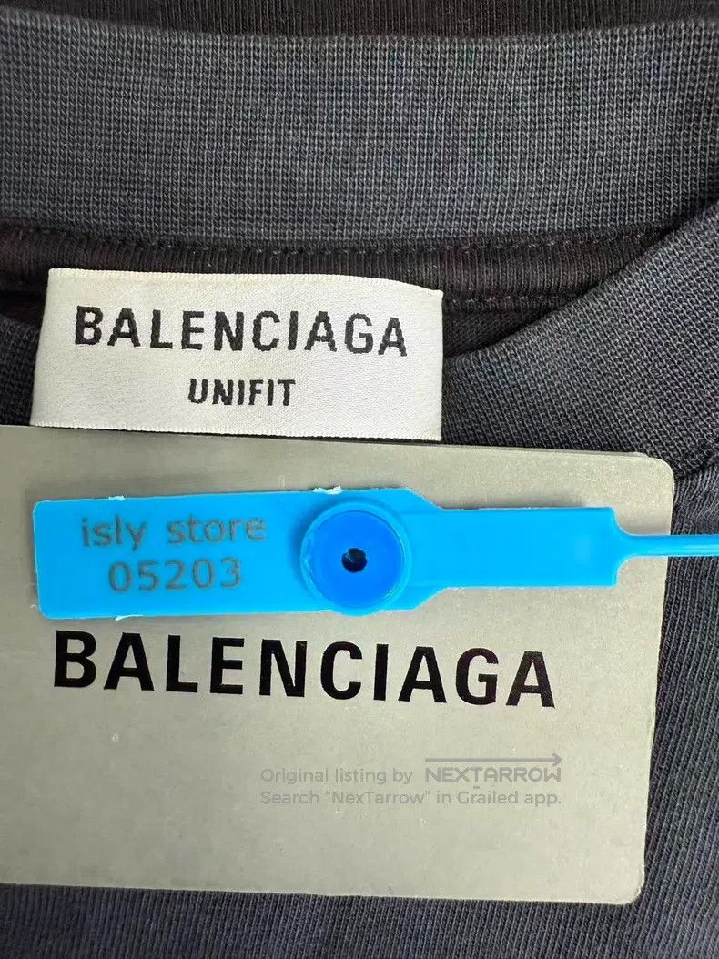 Balenciaga Balenciaga Alphabet Speed Hunter Printed Inverted Short Sl Size US L / EU 52-54 / 3 - 4 Thumbnail