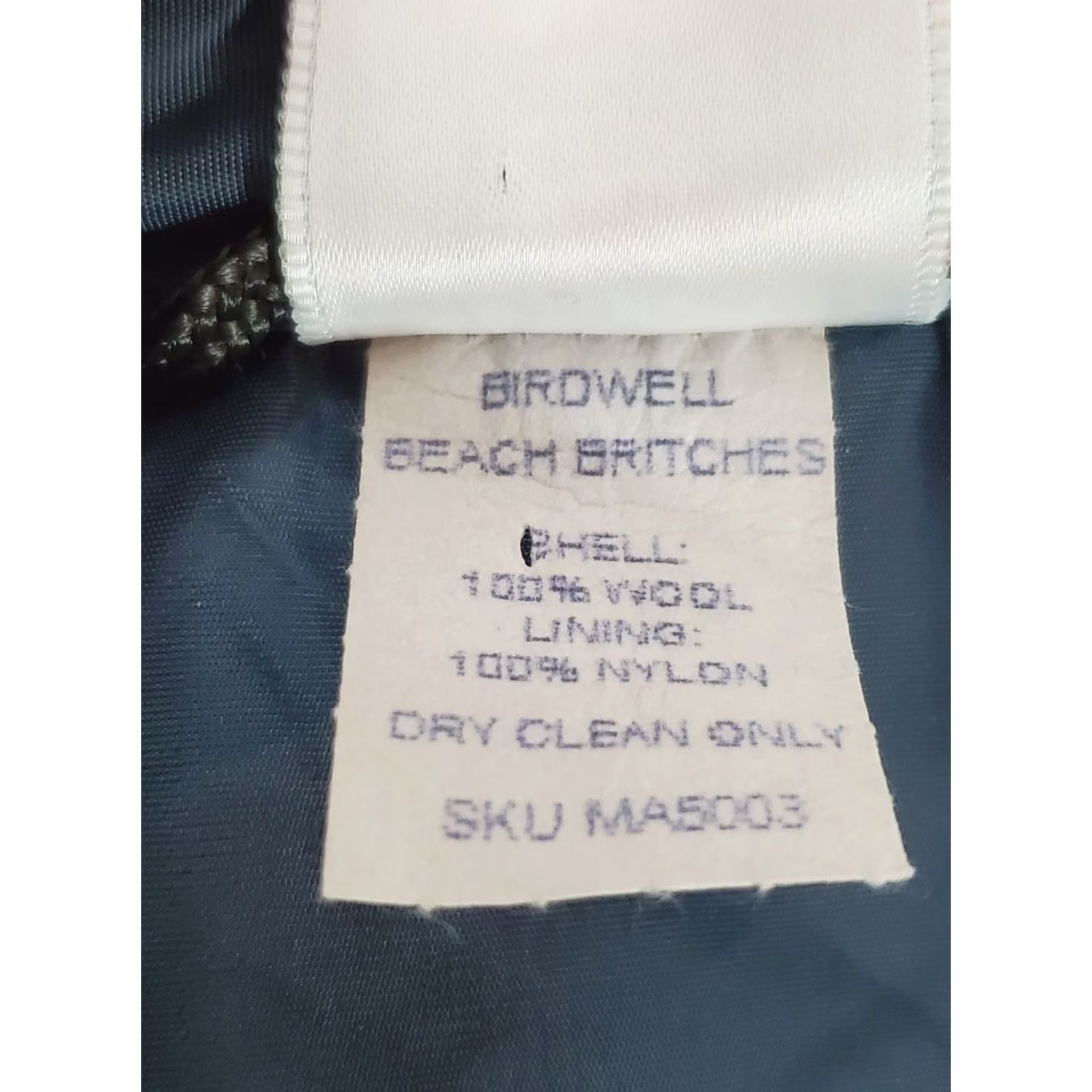 Vintage VTG BIRDWELL BEACH BRITCHES Wool Sportsman Jacket Navy 8 Pockets MA5003 Men XXL Jacket Size US XXL / EU 58 / 5 - 6 Thumbnail