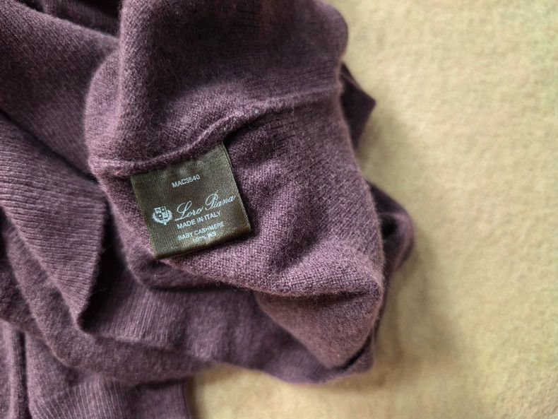 Loro Piana LORO PIANA Cashmere round neck sweater Size US L / EU 52-54 / 3 - 6 Thumbnail