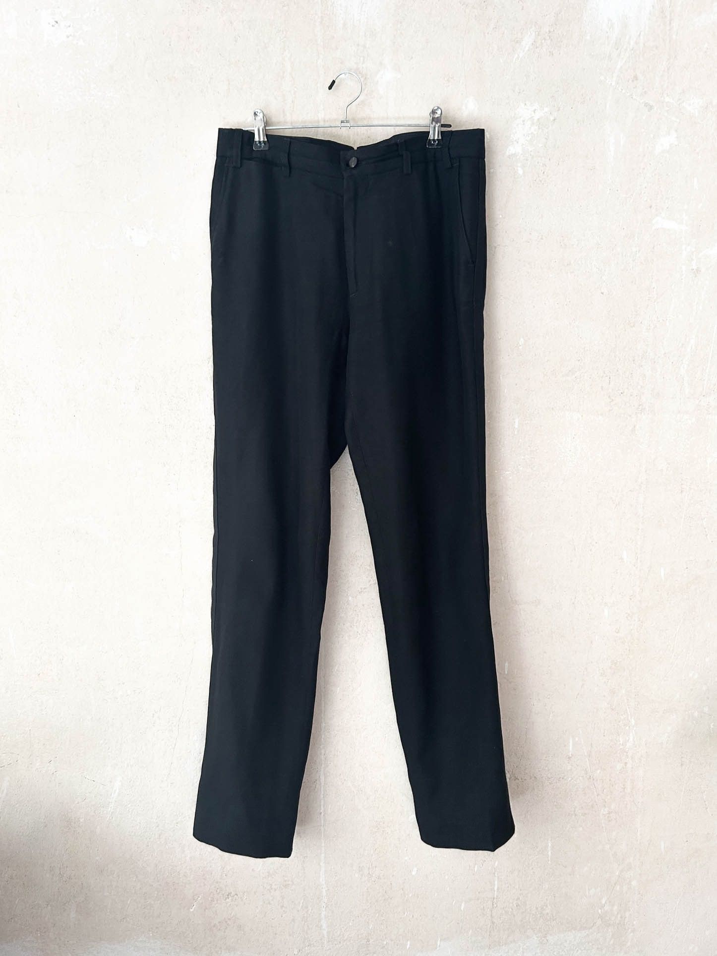 image of Our Legacy Wool Trousers in Black, Men's (Size 29)