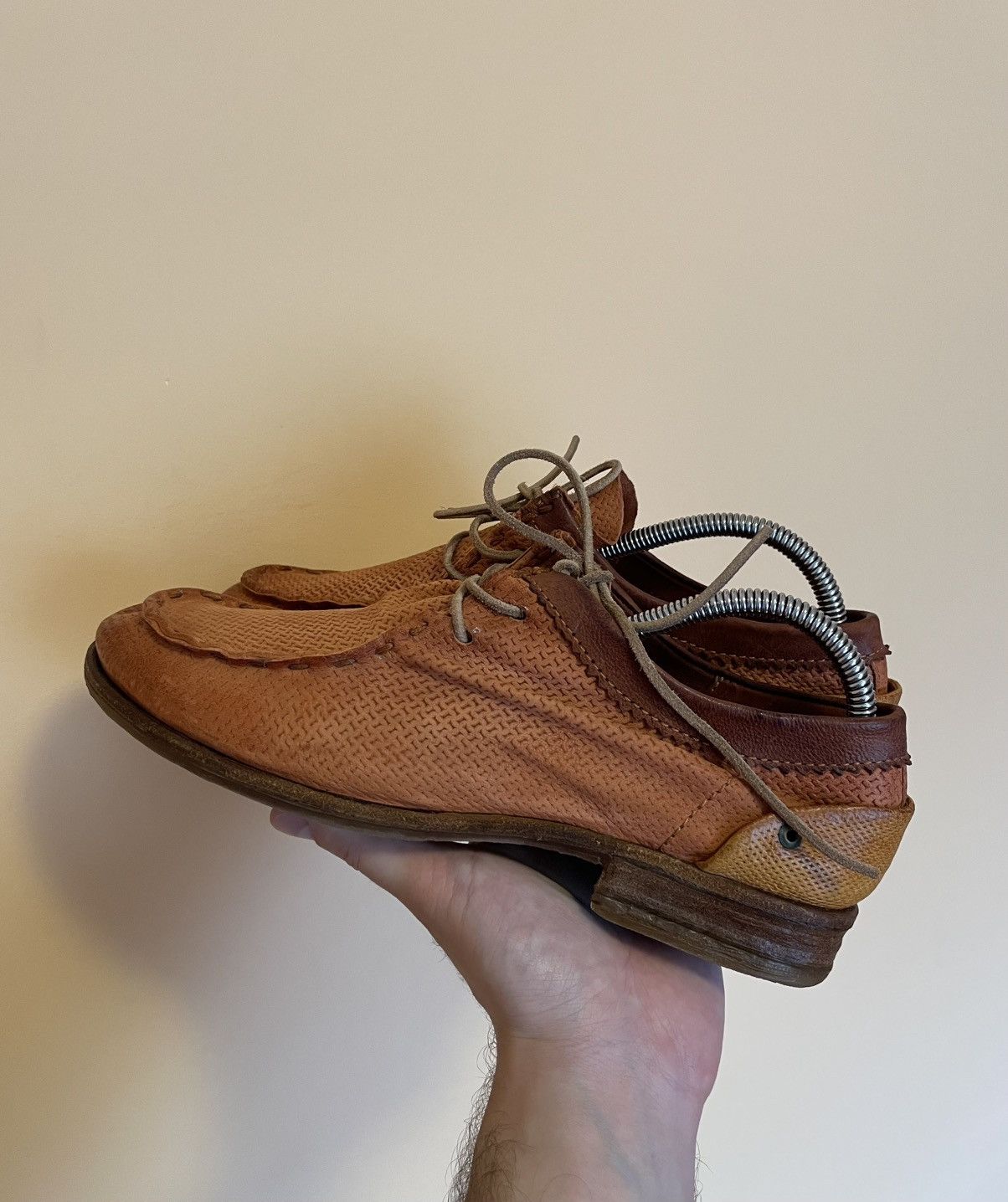 A.S.98 A.S.98 Leather Boat Reddish Brown Loafers Air Step Size US 8 / EU 41 - 12 Thumbnail