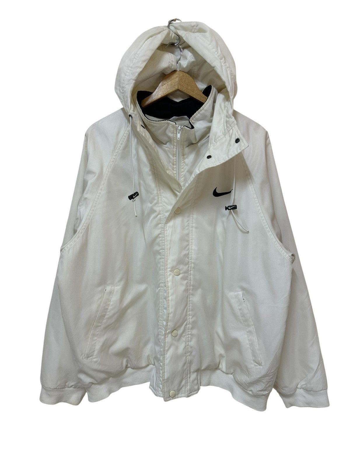 Nike Vintage 90s Nike Jacket Winter Small Logo Swoosh Size US XL / EU 56 / 4 - 1 Thumbnail