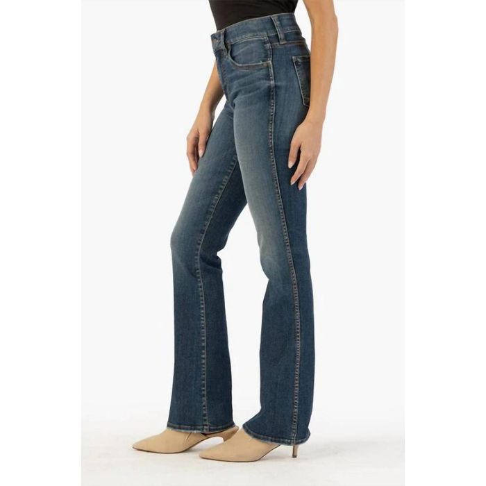 KUT from the Kloth Natalie High Rise Fab Ab Fit Technique Bootcut Jeans