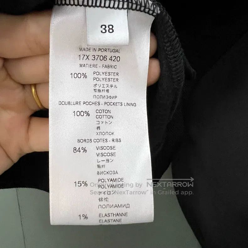 Givenchy Givenchy Size38 Black Side Logo Zipper Jacket Size 38 Size US M / EU 48-50 / 2 - 5 Thumbnail