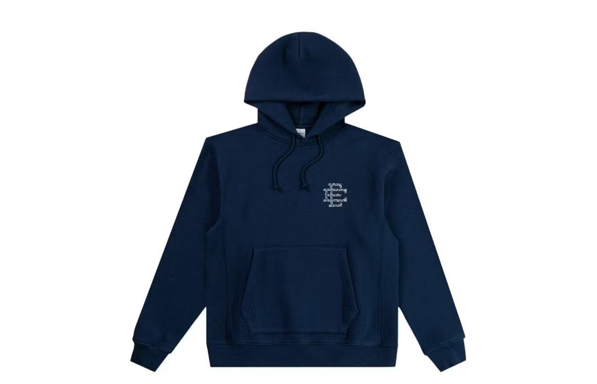 Eric Emanuel Eric Emanuel navy Swarovski crystals sweatshirt hoodie XL Size US XL / EU 56 / 4 - 1 Thumbnail