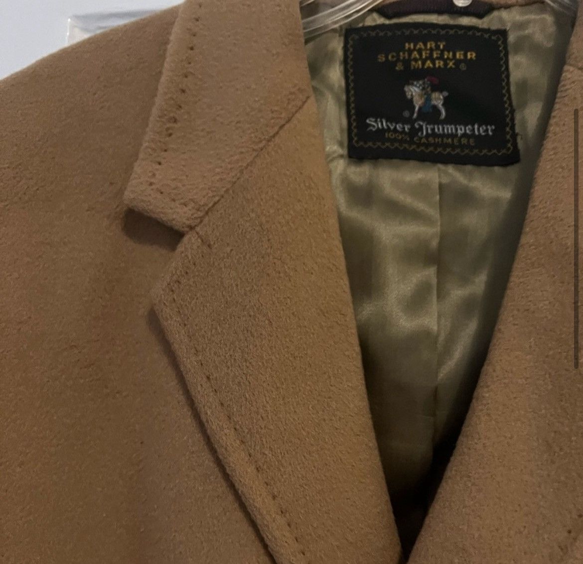 Hart Schaffner Marx 100% CASHMERE overcoat Size L / US 10 / IT 46 - 4 Thumbnail