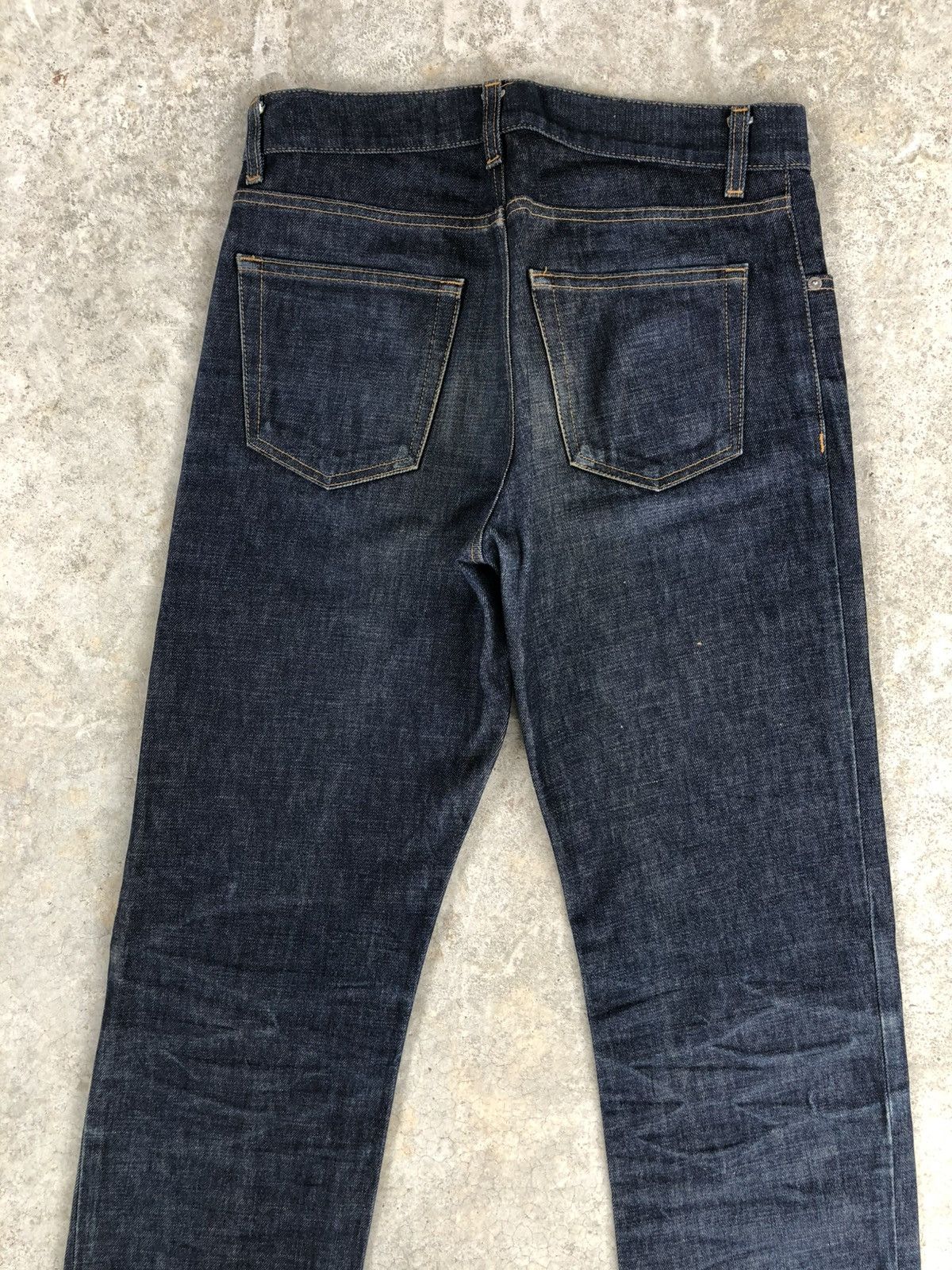 Helmut Lang Helmut Lang Classic Raw Denim Distressed Jeans Size US 31 - 8 Thumbnail
