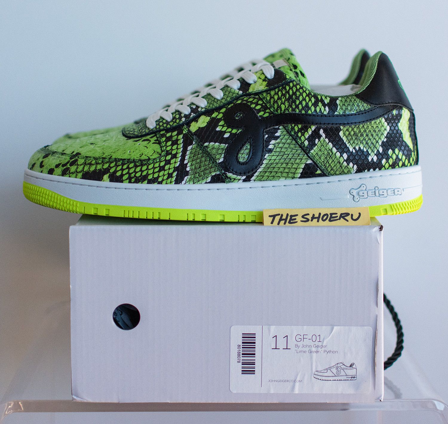 GF-01 Lime Green Python