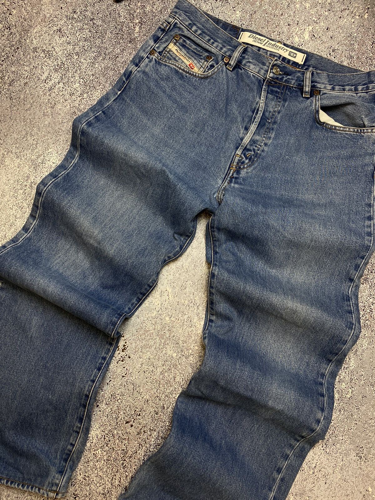 Diesel × Japanese Brand × Vintage 💥JAPANESE DIESEL VINTAGE JEANS 33 Size US 33 - 11 Thumbnail