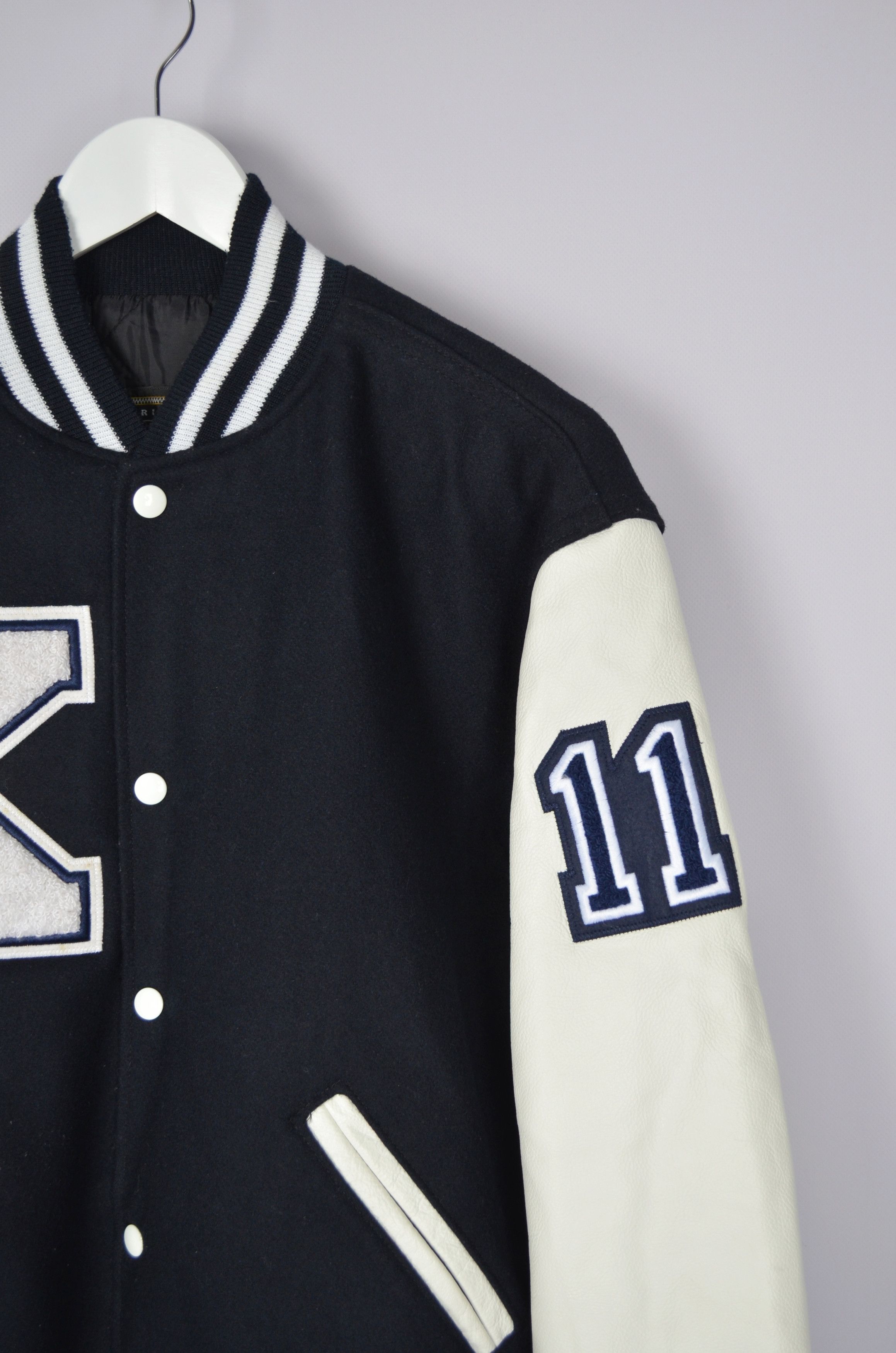 Holloway × Vintage Vintage Holloway Wool / Leather Varsity Jacket 90s y2k Size US S / EU 44-46 / 1 - 5 Thumbnail