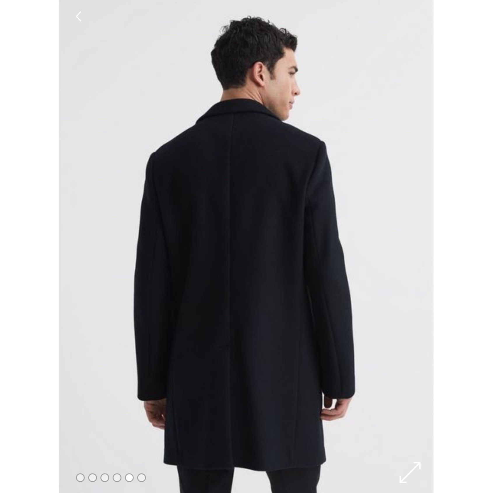 Reiss REISS GABLE SINGLE BREASTED MENS OVERCOAT- NWOT Size XXL Size US XXL / EU 58 / 5 - 3 Thumbnail