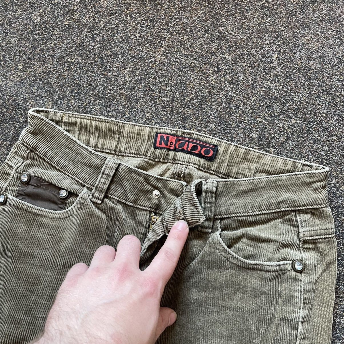 Vintage Vintage Y2K Baggy Wide Leg Cargo Pants Grunge Skater Logo 33 Size 33" - 5 Thumbnail