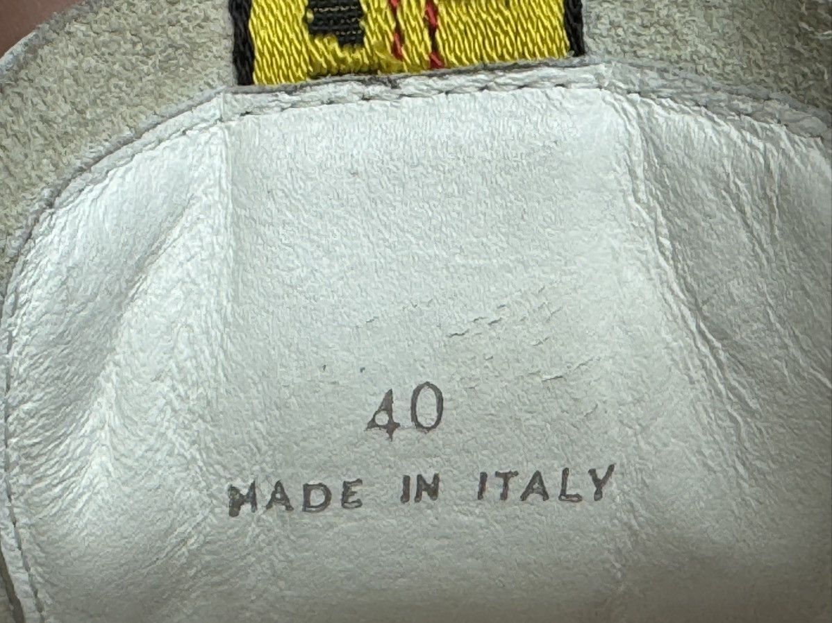 Off-White Off-White Belt Low “White Yellow” – Virgil Abloh Era (FW18) Size US 7 / EU 40 - 7 Thumbnail
