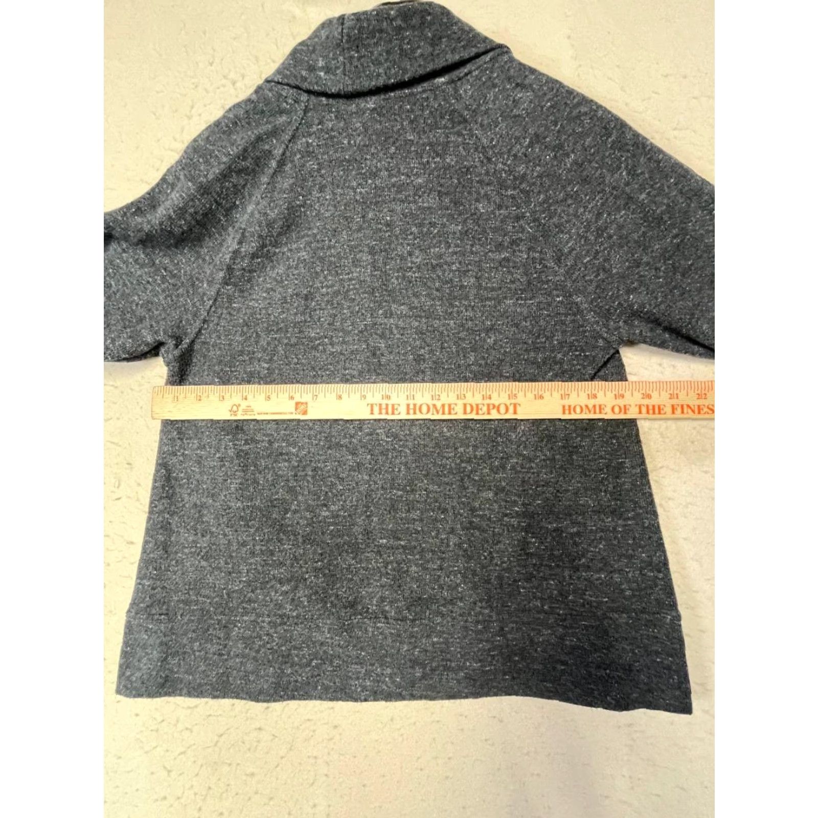 Nike Nike Sweatshirt Long Sleeve Pullover Mock Neck Gray Women's Small Size S / US 4 / IT 40 - 4 Thumbnail