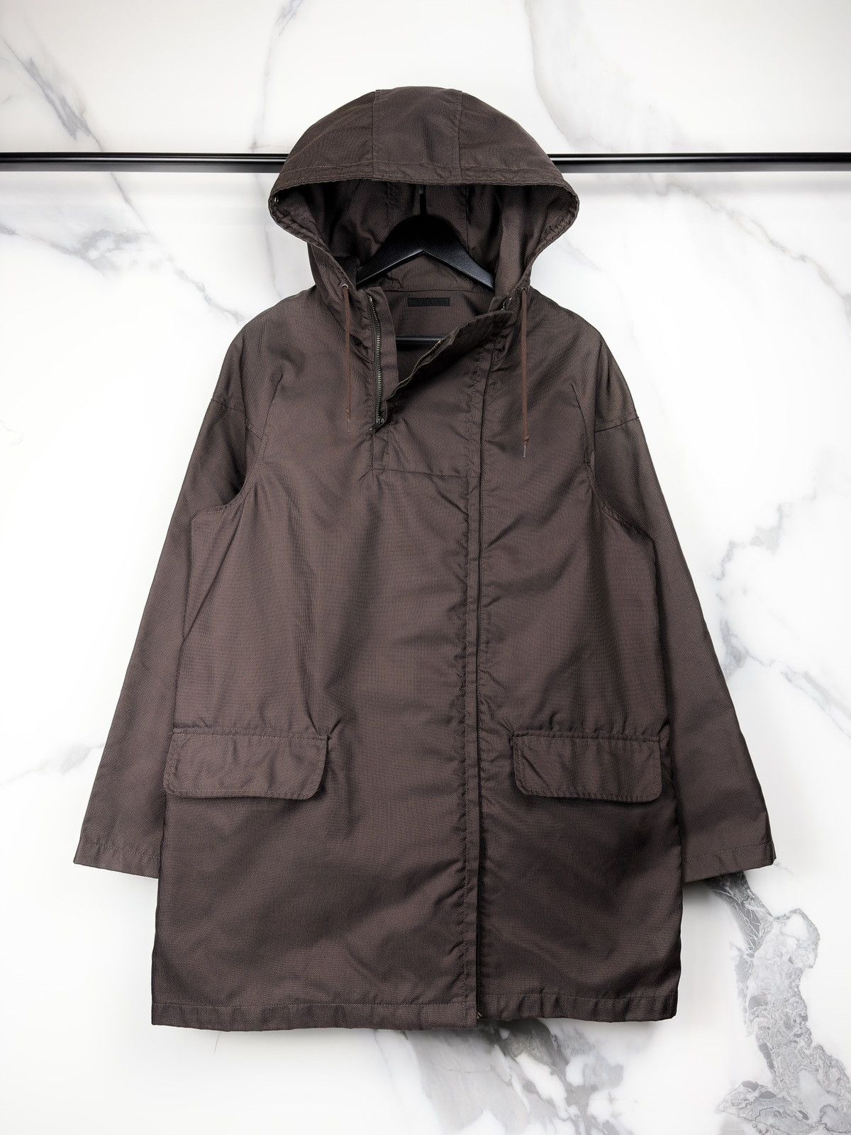 Helmut Lang AW00 Helmut Lang Ballistic Nylon Double Zip Parka Jacket Size US S / EU 44-46 / 1 - 3 Thumbnail
