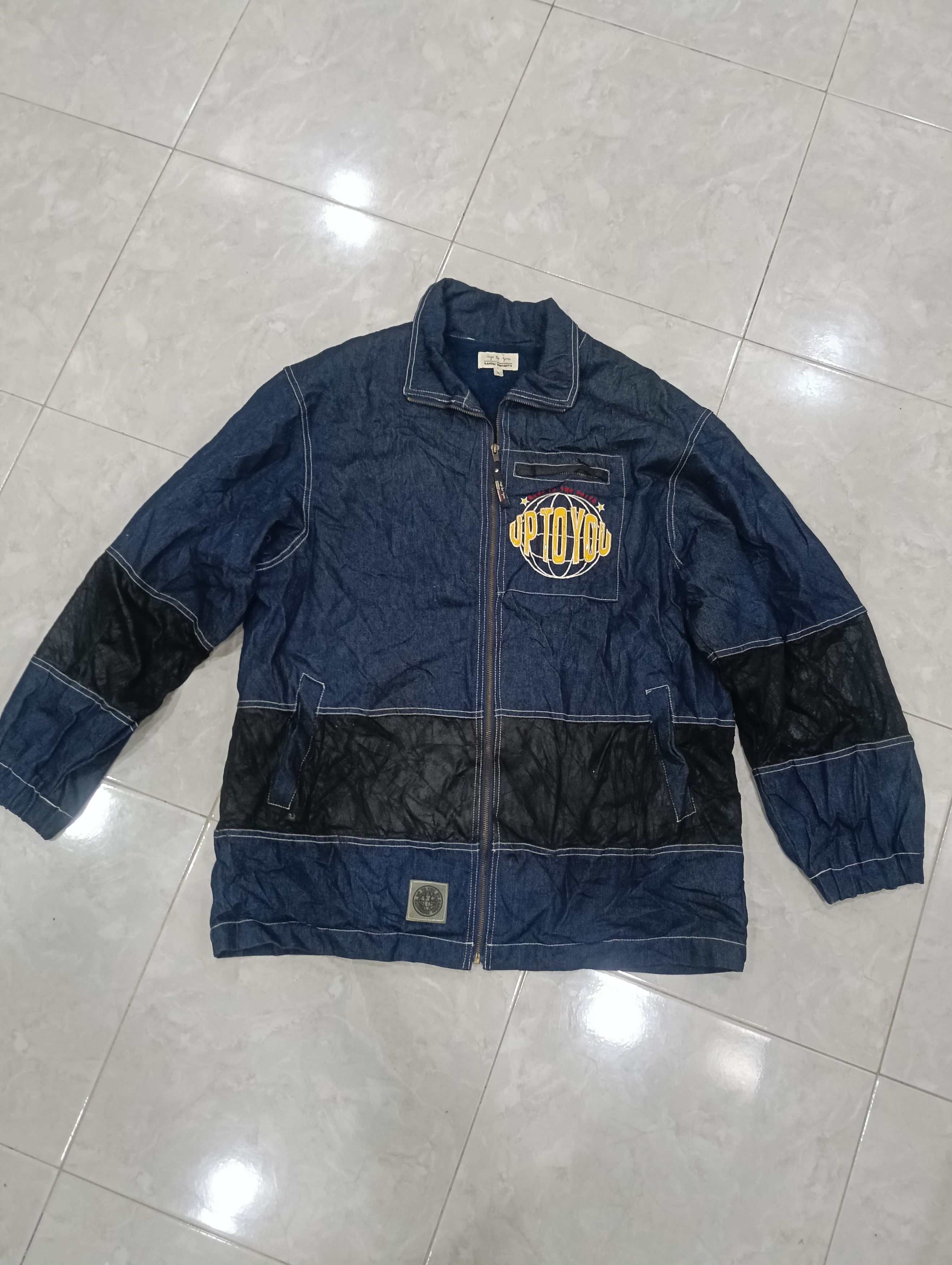 Japanese Brand × Kansai Yamamoto × Yohji Yamamoto Kansai Yamamoto Big Logo Size US XL / EU 56 / 4 - 2 Thumbnail