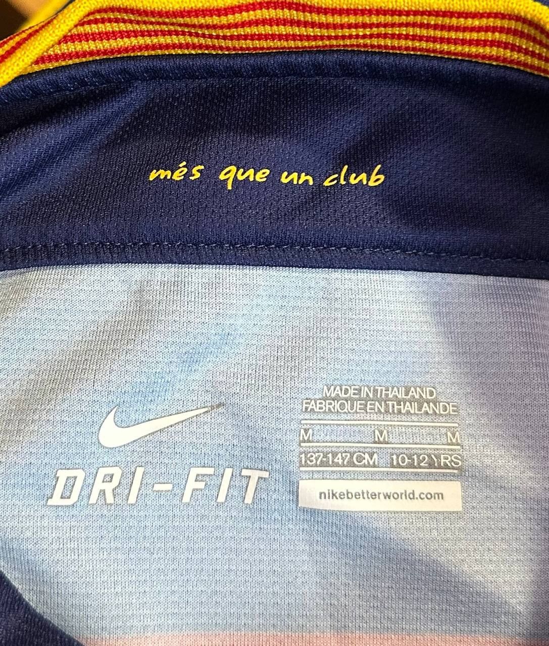 Nike Barcelona Home football shirt 2015 2016 Jersey Nike Young Size US XXS / EU 40 - 9 Thumbnail