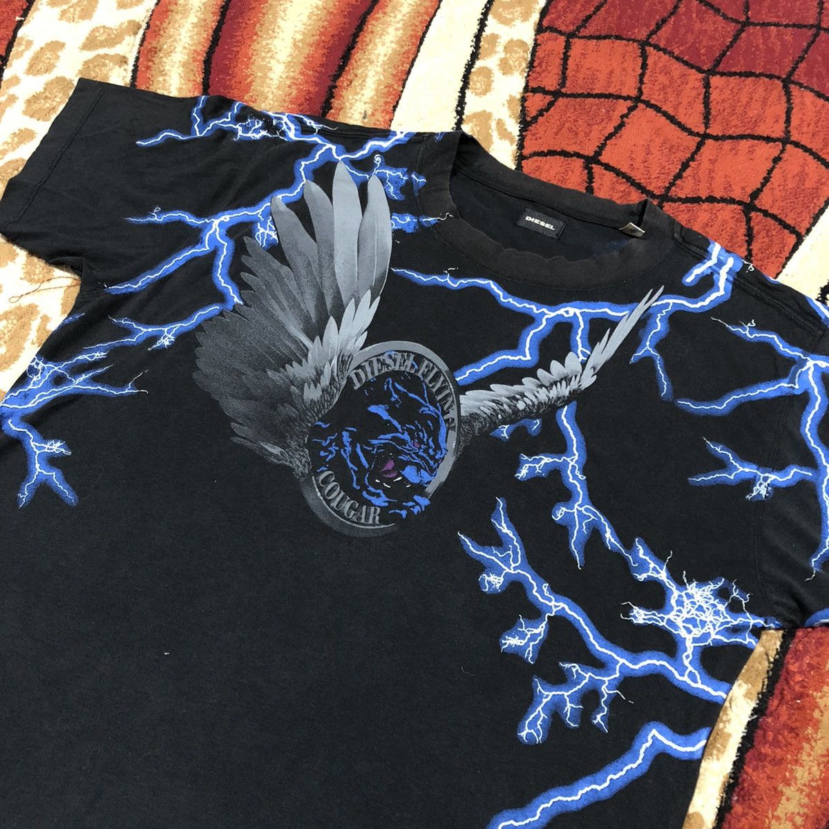 Diesel Vintage Diesel Rare T Shirt Size US L / EU 52-54 / 3 - 2 Thumbnail