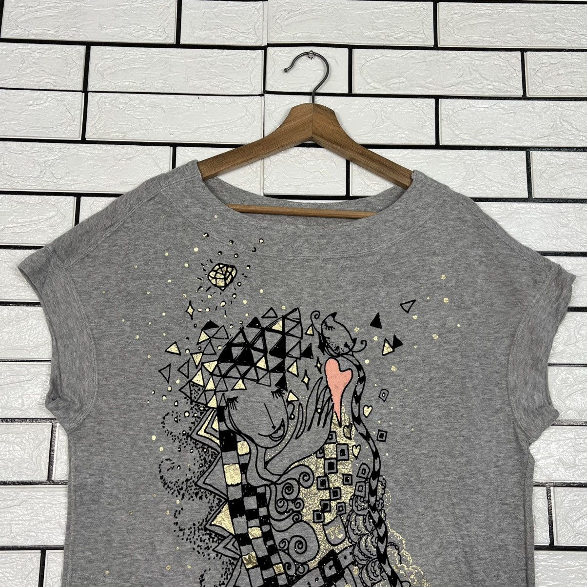 Tsumori Chisato TSUMORI CHISATO Designer Artwork Graphic Sweater #4192-C190 Size M / US 6-8 / IT 42-44 - 2 Thumbnail