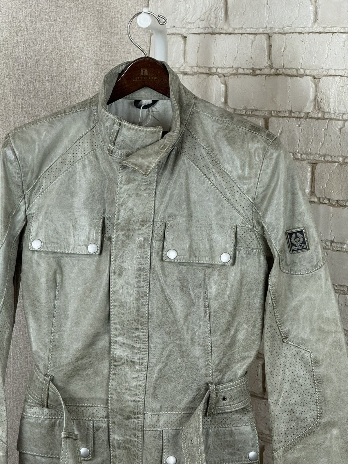 Belstaff Belstaff Trialmaster Gold Label Motorcycle Leather Jacket Size L / US 10 / IT 46 - 4 Thumbnail