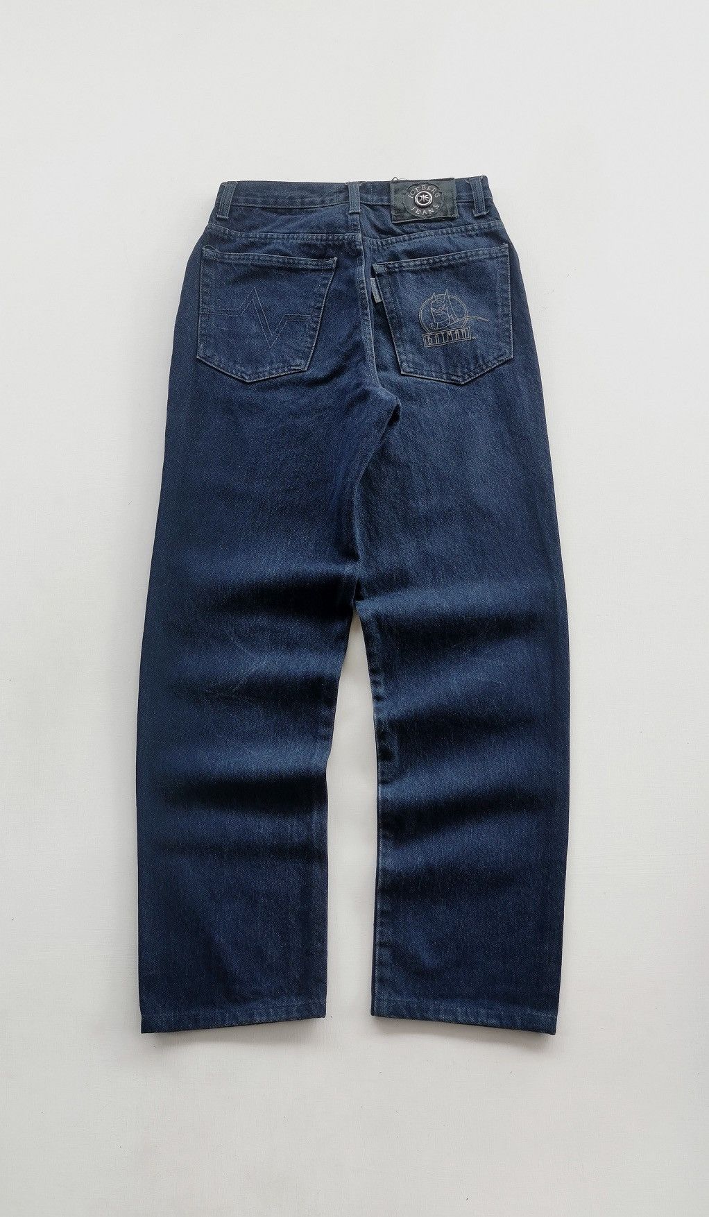Vintage 1994 Vintage Iceberg Batman Indigo Denim Jeans Size US 27 - 5 Thumbnail