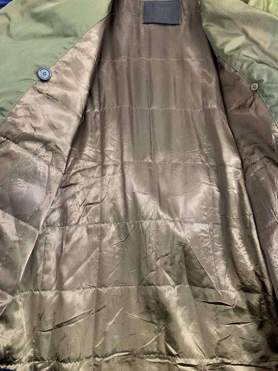 Prada Vintage Nylon Insulated Belted Trench Coat Jacket Size US L / EU 52-54 / 3 - 11 Thumbnail