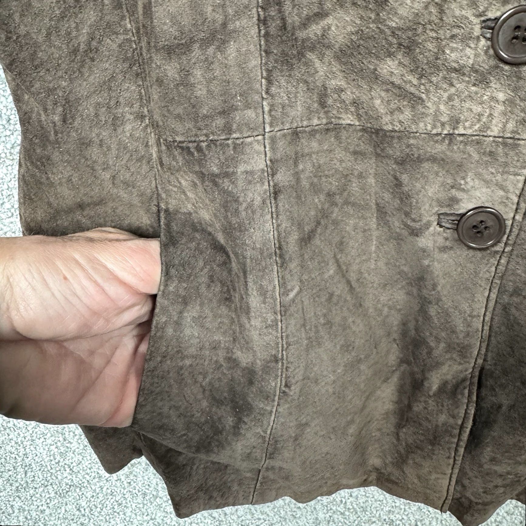 Vintage **Vintage Y2K John Paul Richard Leather Jacket 10 Distressed Brown** User: Vintage Y2K John Paul Richard Leather Jacket 10 Distressed Brown Size L / US 10 / IT 46 - 7 Thumbnail
