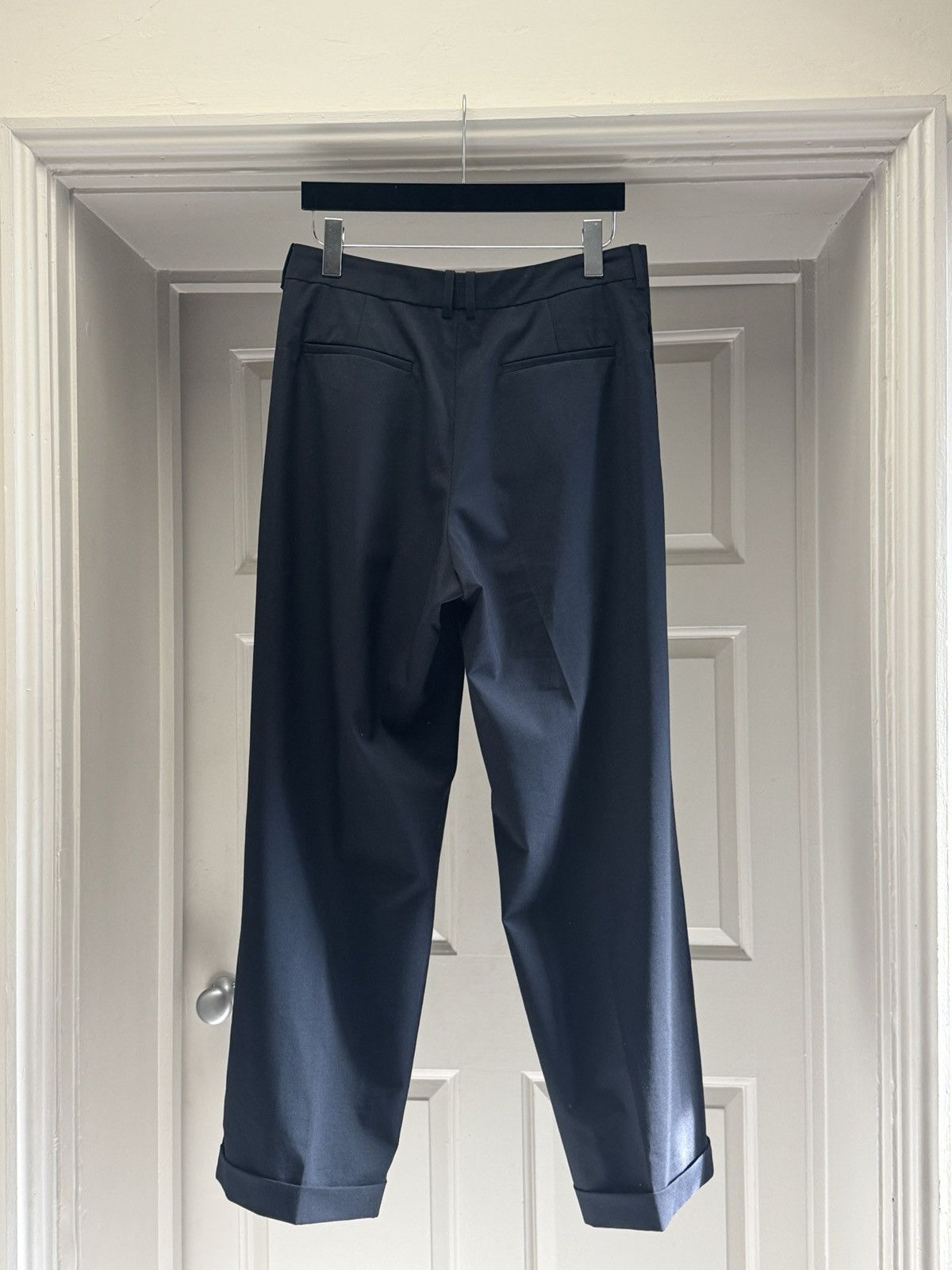The Row The Row Mens Keenan Dark Blue Trousers size US 30 (fits 32) Size US 30 / EU 46 - 4 Thumbnail