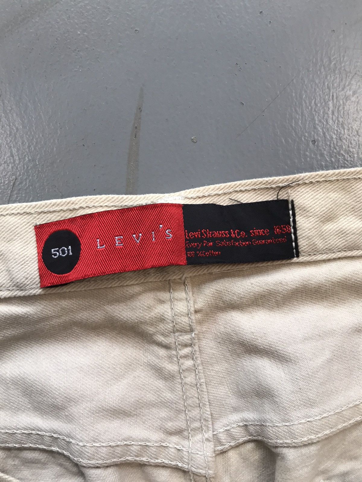 Levi's × Vintage Rare vintage Levi’s 501 loose fit denim Size US 41 - 5 Thumbnail