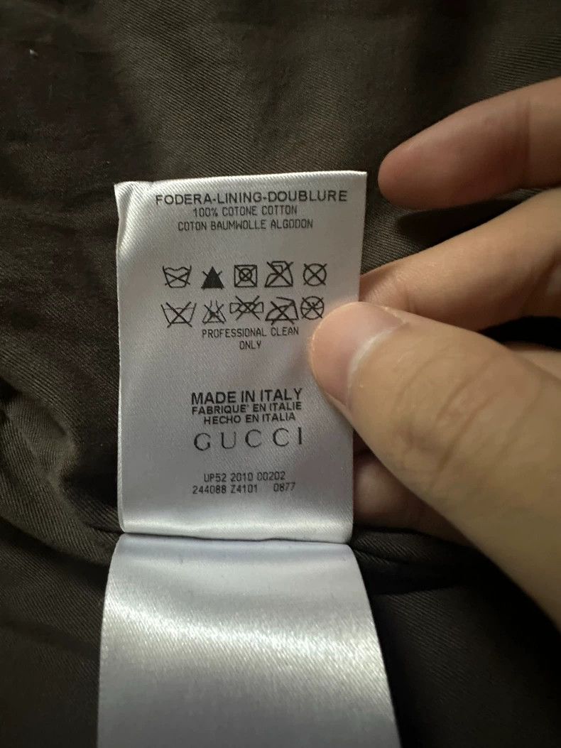 Gucci Gucci Men's leather jacket 2502-Nextarrow Size US S / EU 44-46 / 1 - 6 Thumbnail