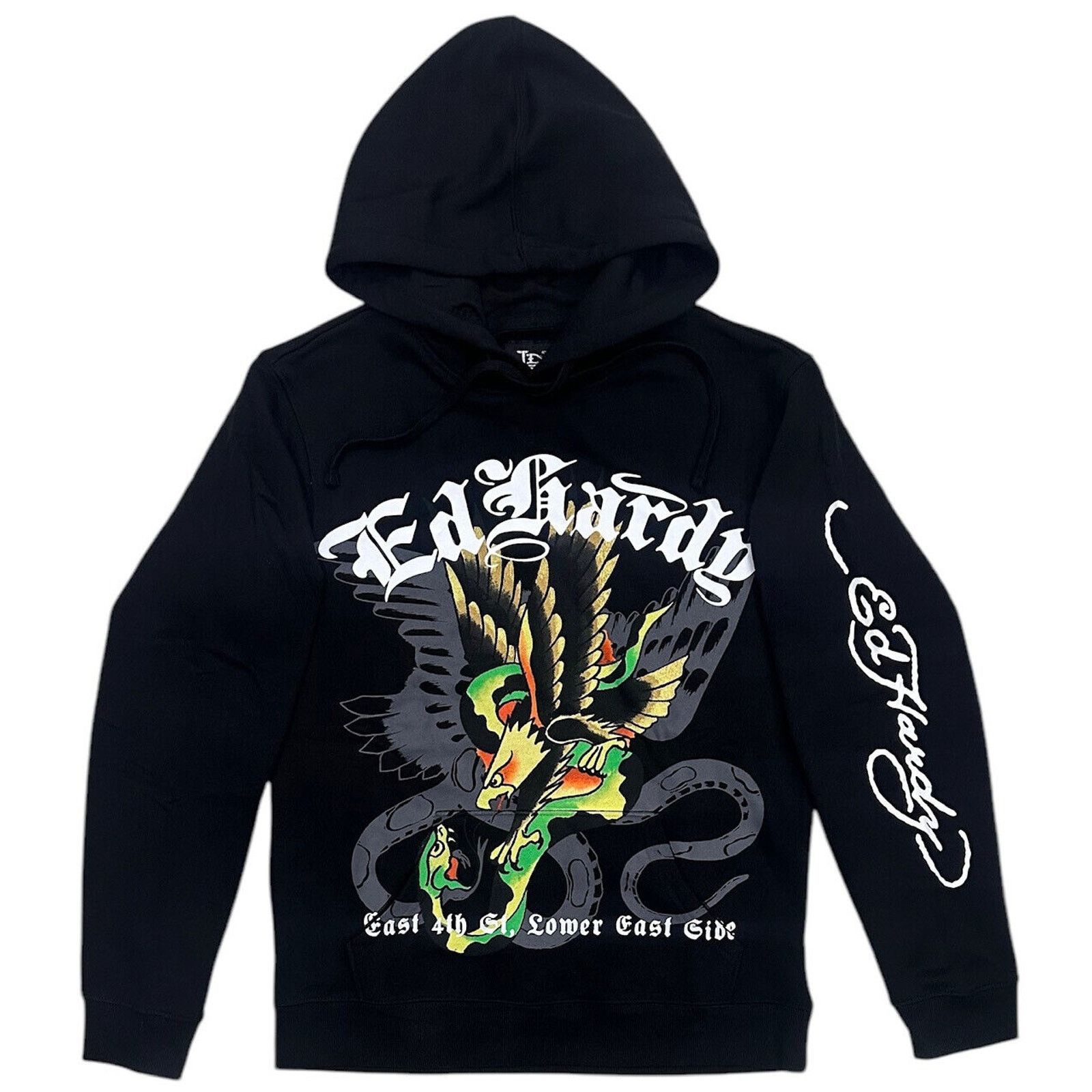 Ed Hardy Ed Hardy Men's Hoodie Eagle Snake Fleece Pullover Sweatshirt Size US XL / EU 56 / 4 - 2 Thumbnail