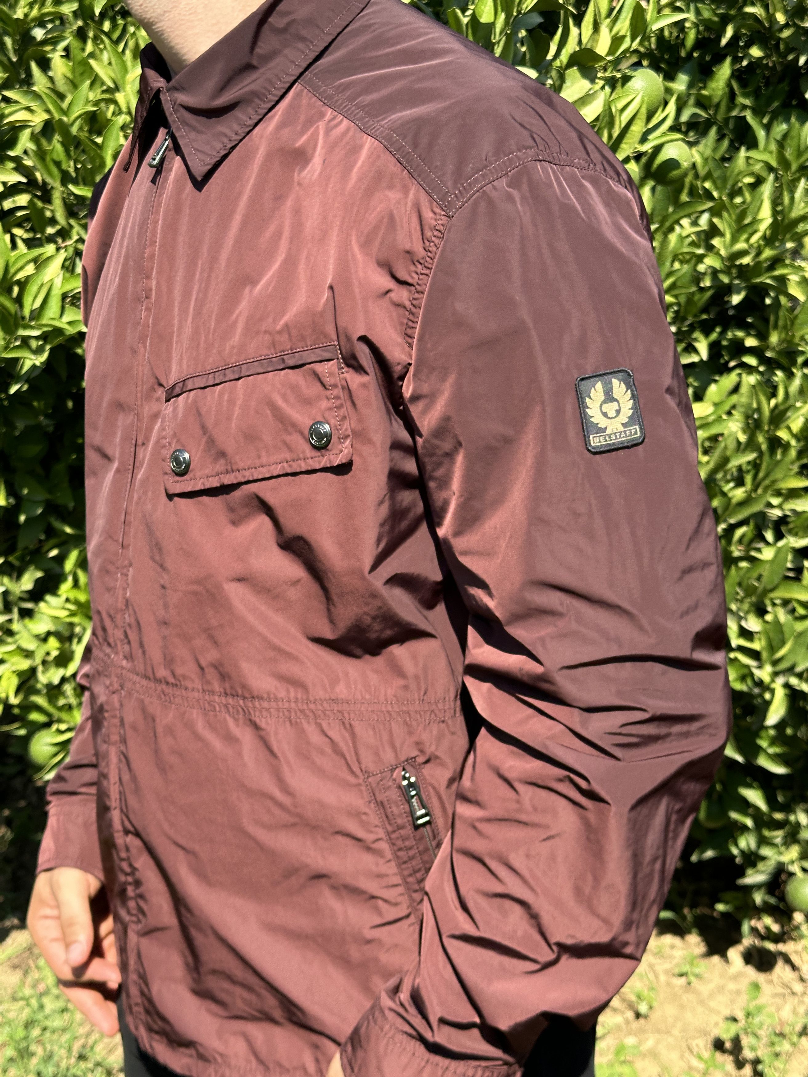 Belstaff Belstaff Light 2023 Bomber Aviator Metallic Cherry Size 2XL Size US XXL / EU 58 / 5 - 6 Thumbnail