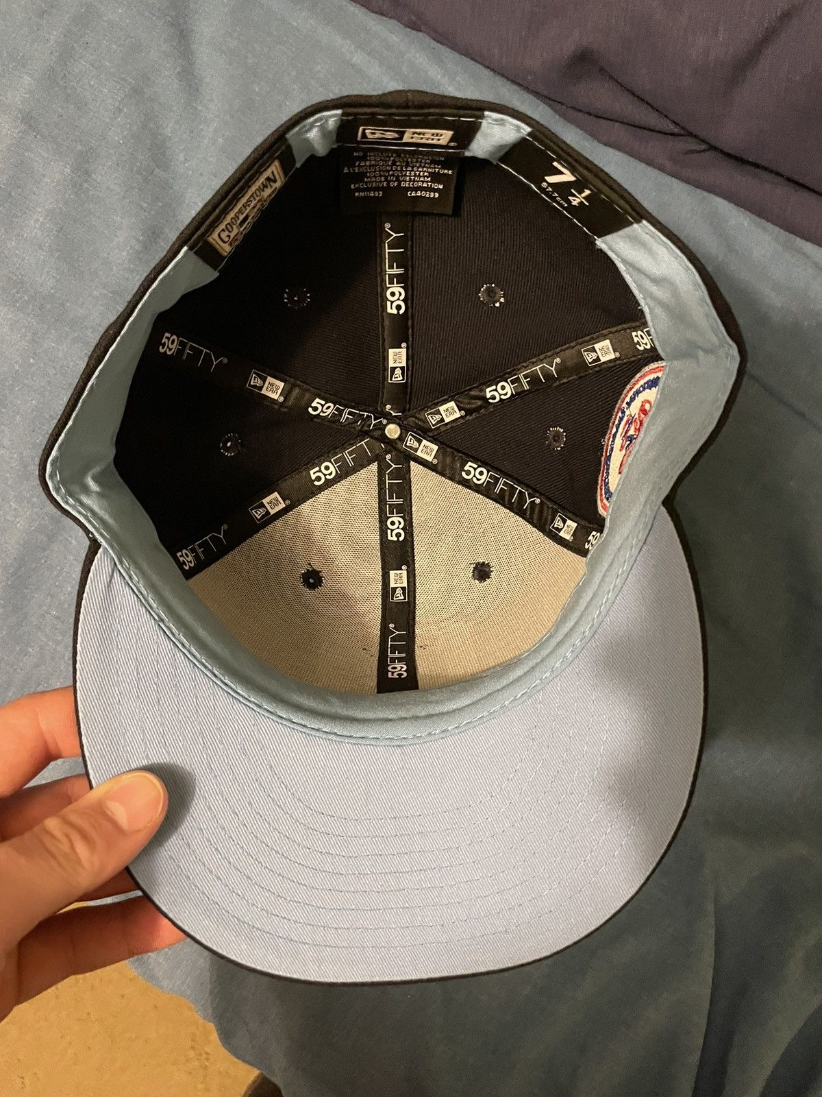 MLB Philadelphia Phillies New Era cap size 7 1/4 Size ONE SIZE - 4 Thumbnail