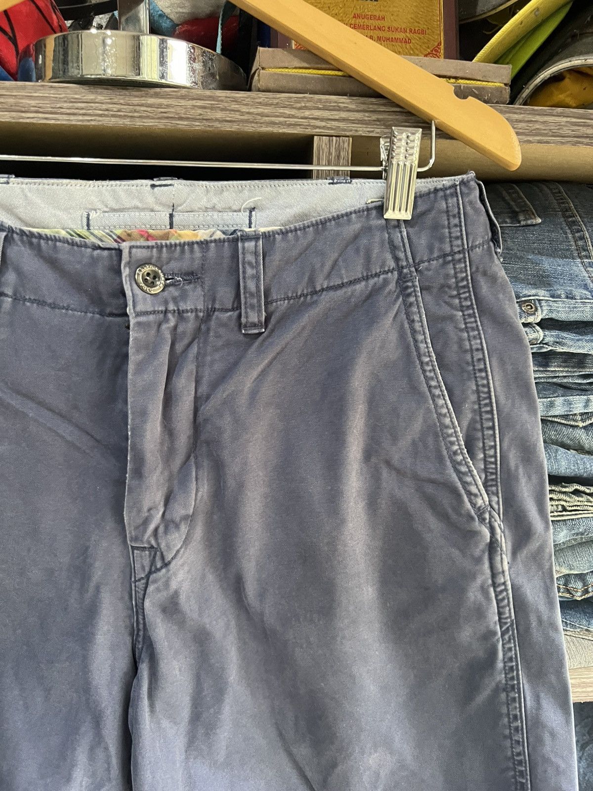 Polo Ralph Lauren 🔥Vintage Polo Ralph Lauren Short Pant Size US 31 - 4 Thumbnail